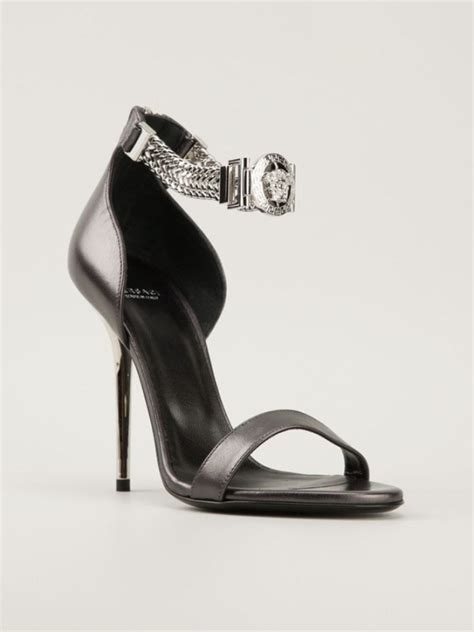 versace aviators medusa|Versace Medusa detail round heels.